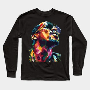 Stevie wonder Wpap Long Sleeve T-Shirt